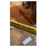 Open Case of General Electric Light Bulbs, 3 Bulbs, Appliance Cool White, F25-T12-CW-28, 25 Watts 28 inches long