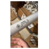 Open Case of General Electric Fluorescenf Lifht Bulbs, 12 Bulbs in Box, F40SP35/RS/WM 3500K color temperature 48 inches long