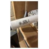 Open Case of General Electric Fluorescent Bulbs, 13 Bulbs, F34CW-RS-WM Watt-Miser 34 Watts, Cool White, 48 Inches