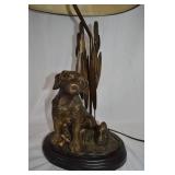 Lab and Duck Lamp