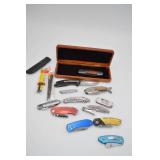 Variety of Knives and Cork Screws