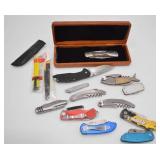 Variety of Knives and Cork Screws