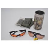 Sunglasses, Bottle koozie, and Field Bandages