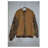 Canvas with Camo work Jacket