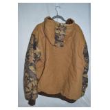 Canvas with Camo work Jacket