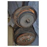 Weight Rack with Weights