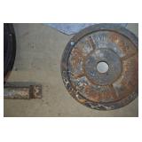 Weight Rack with Weights