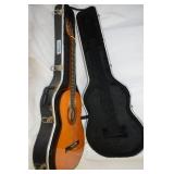 Vintage Yamaha Guitar with Freedom Hard Case.