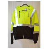 Outdoor wear Hi-Vis Hoodie Full Zip