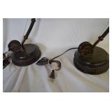 Pair of Fly-Fishing lamps