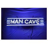Neon "Man Cave" sign
