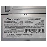 New Pioneer Sound system, speakers, remote control.