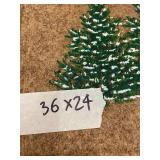 Winter Wishes Holiday Doormat 36 x 24 Inches