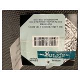 16x48in Leaf Motif Coir Runner Doormat