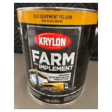 BT 2B - Krylon Farm and Implement High Gloss Enamel Paint, 1 Gal - Old Equipment Yellow