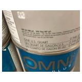 Mpls - Omni Plus M591 Fine Satin Aluminum Paint, 4 Quarts