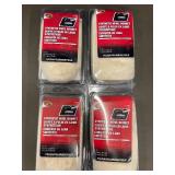 Mpls - Lot of 4 Synthetic Wool Bonnet Polish Pads, Detailer