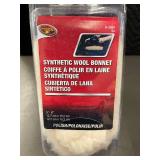 Mpls - Lot of 4 Synthetic Wool Bonnet Polish Pads, Detailer