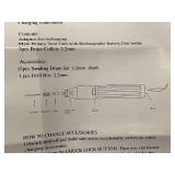 Peticure Petite Pet Nail Grinder Kit with Accessories and Charger