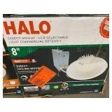 Halo 8 Inch Direct Mount LED Ceiling Retrofit and 6 Inch Gimbal LED Fixture