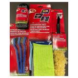 Car Detailing Brush and Towel Set - 7 Pieces