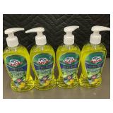 Wish Ultra Antibacterial Liquid Hand Soap, Cucumber and Tea Tree 4-Pack, 13.5 fl oz Each