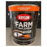 BT 1 - Krylon Farm and Implement Paint, Old Kubota Orange, 1 Gallon