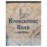 Kinnickinnic River Framed Map - Wisconsin