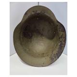 Vintage Metal Military Helmet