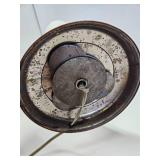 MCM table lamp - milk glass shade