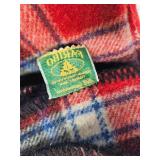 Very Nice Vintage FARIBO MILLS Wool Blanket