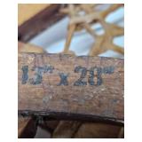 Nice Old Vintage "Bear Paw" Snow Shoes