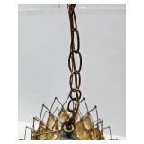 Mid Century Prism Hanging Pendant Lamp