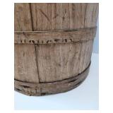 Antique Cheek-Neal Company Wooden Coffee Barrel - Houston, TX