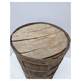 Antique Cheek-Neal Company Wooden Coffee Barrel - Houston, TX