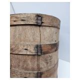 Antique Cheek-Neal Company Wooden Coffee Barrel - Houston, TX