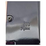 FIFTIES Pink Cadillac Sedan Tin Toy Friction Car