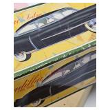 FIFTIES Pink Cadillac Sedan Tin Toy Friction Car