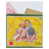 FIFTIES Pink Cadillac Sedan Tin Toy Friction Car