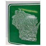 New Glarus Brewing Company Metal Advertising Sign - Wisconsin