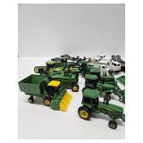 Die Cast Toy Farm Tractor Lot