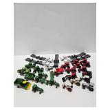 Die Cast Toy Farm Tractor Lot