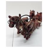 Cast Iron Horse Drawn Wagon