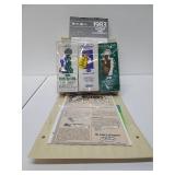 1980s Action Line NOS Promotional Advertising Binder