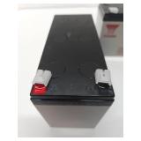 Lot of 3 Yuasa NP7-1@ Volt Batteries