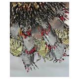 Vintage Homemade Hand Cut Metal Flower - 1970