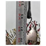 Vintage Homemade Hand Cut Metal Flower - 1970