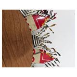 Vintage Homemade Hand Cut Metal Flower - 1970