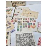 Vintage Postal Stamp Lot