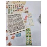 Vintage Postal Stamp Lot